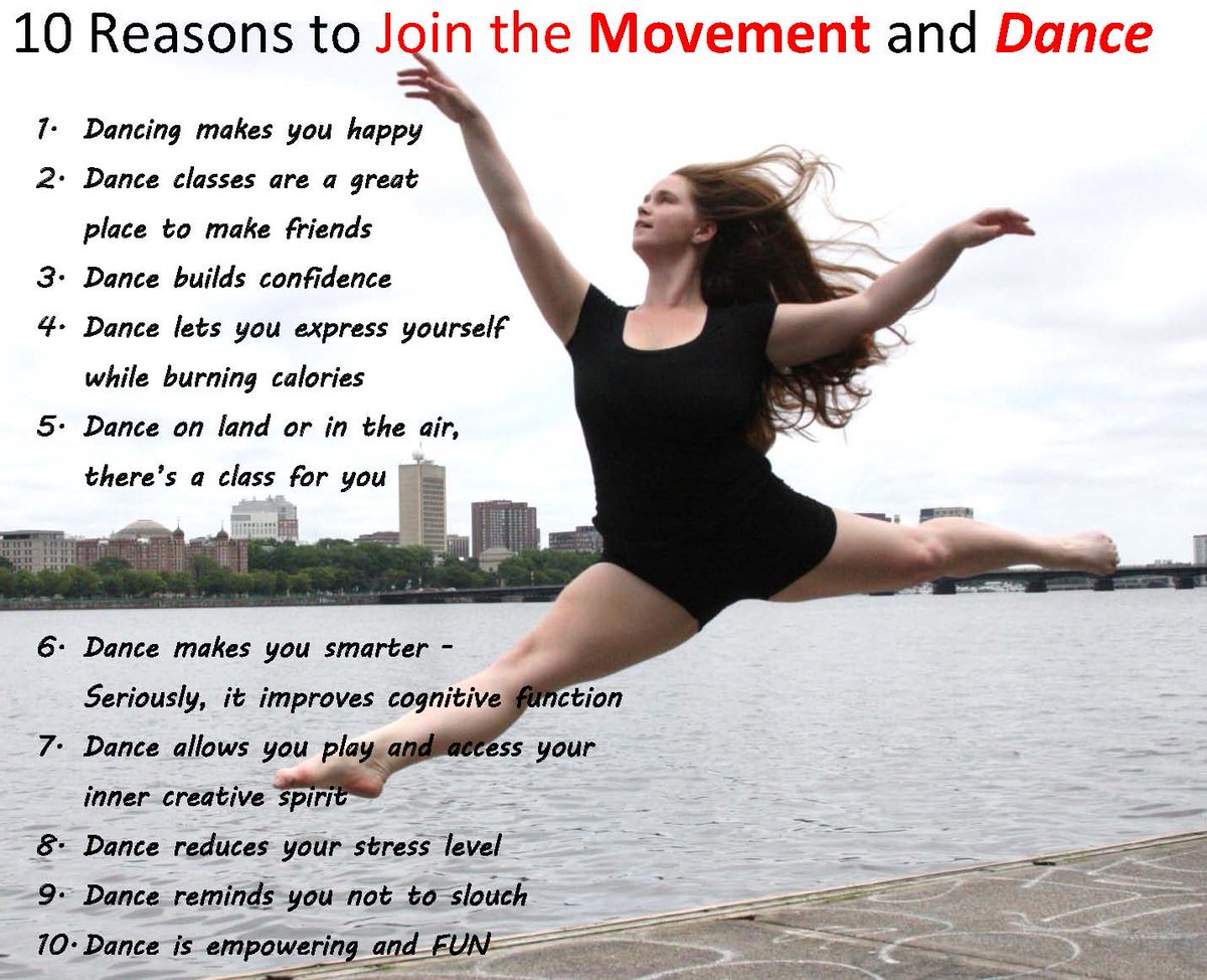 BUDanceProgram's tweet photo. So many reasons to dance! What are yours? #DanceBoston #Dance https://t.co/Q5kY1IQJXb
