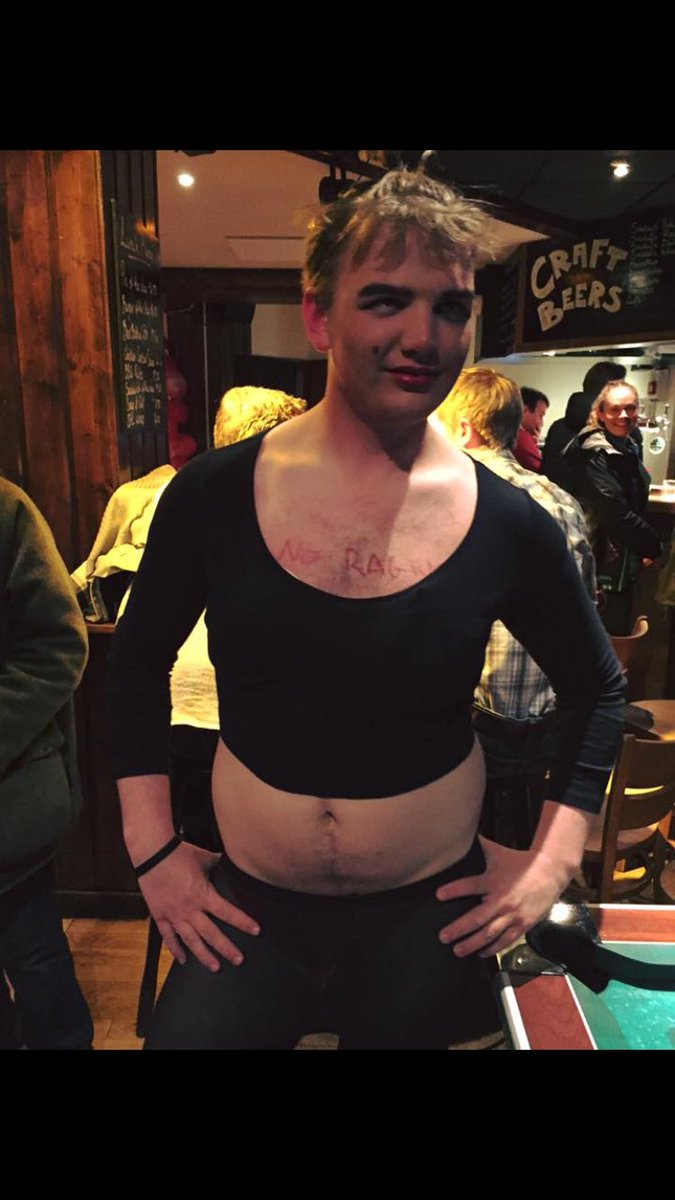 2girls1_schlupp's tweet photo. Here we have @chazzago defence King by day, drag queen by night. Hopefully he leaves his heels at home on Wednesday https://t.co/EL8yVzmXnR