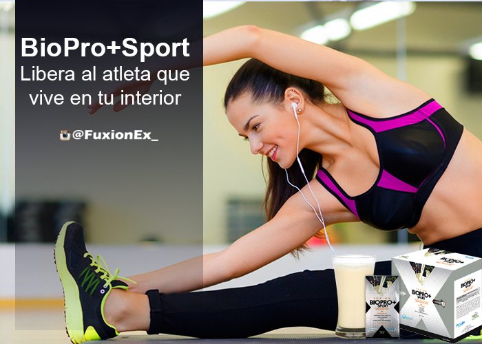 fuxionex's tweet photo. #BioproSport Ideal para deportistas y personas que deseen tener un mayor desempeño deportivo https://t.co/161330J3Fh https://t.co/CUo2o3VquE