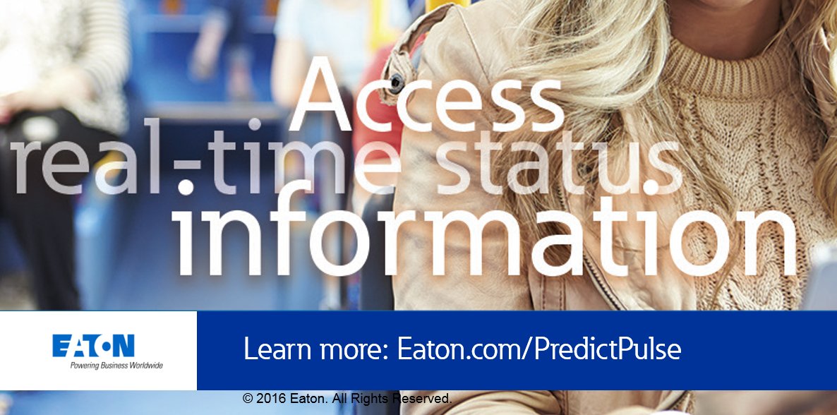 eatoncorp's tweet photo. #DYK you can have your #PredictPulse dashboard running in minutes? See how https://t.co/mvmtoxLmGN https://t.co/vbe2CL9YIc