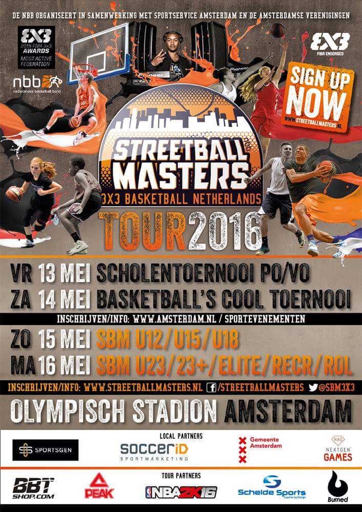 3x3NL's tweet photo. This weekend we are going back to Amsterdam. 2 more days to sign up! #SBM3x3 #WeGoUrban @urbansportsweek https://t.co/wBjATDe5pV