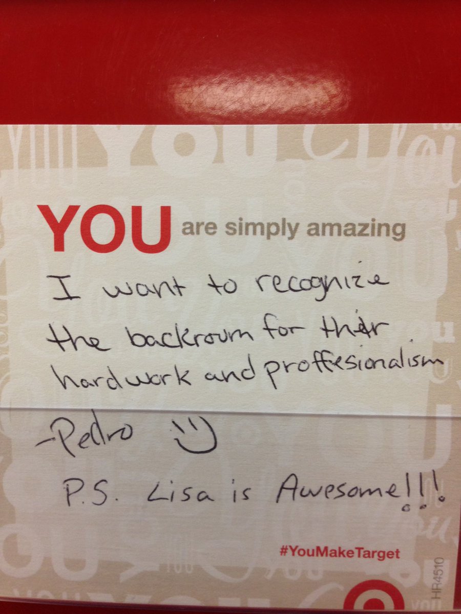 BroekerLisa's tweet photo. When you ask your team to recognize their peers and they also include "me" lol.  Just love my team!! https://t.co/4nRR87WGYF