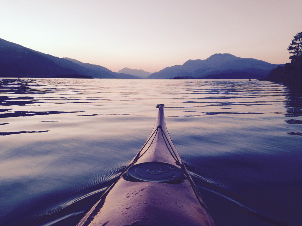 Amazing light tonight for a late evening paddle <a href="/lomondtrossachs/">Loch Lomond & The Trossachs</a>