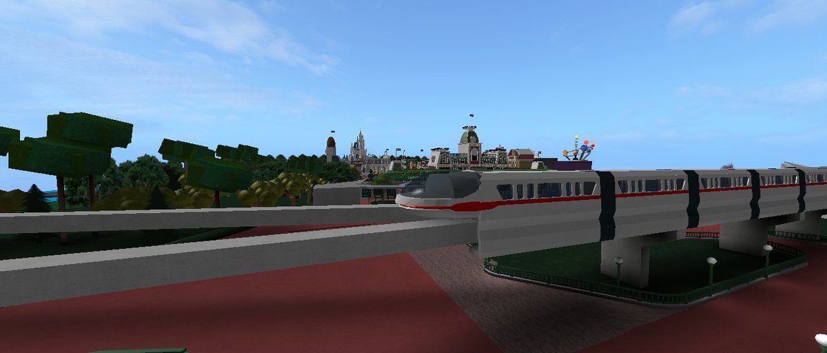 Wed Imagineering On Twitter We Present The New Walt Disney World Monorail Robloxdev Roblox - roblox disneyland games