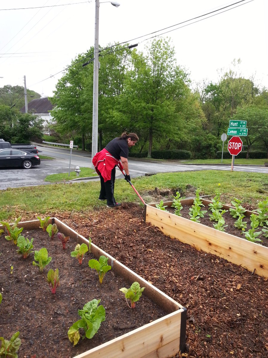 GeorgiaPower's tweet image. Metro West Citizens of Ga Power chapter has helped transform the Community Garden in Marietta. #GAPowerfulService