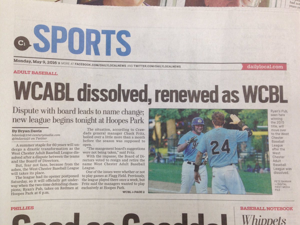 WCBL Baseball tweet media