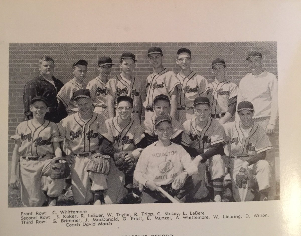 The last <a href="/RoyHartBaseball/">Roy-Hart Baseball</a> team to win the league.... The drought is over #1958 #2016