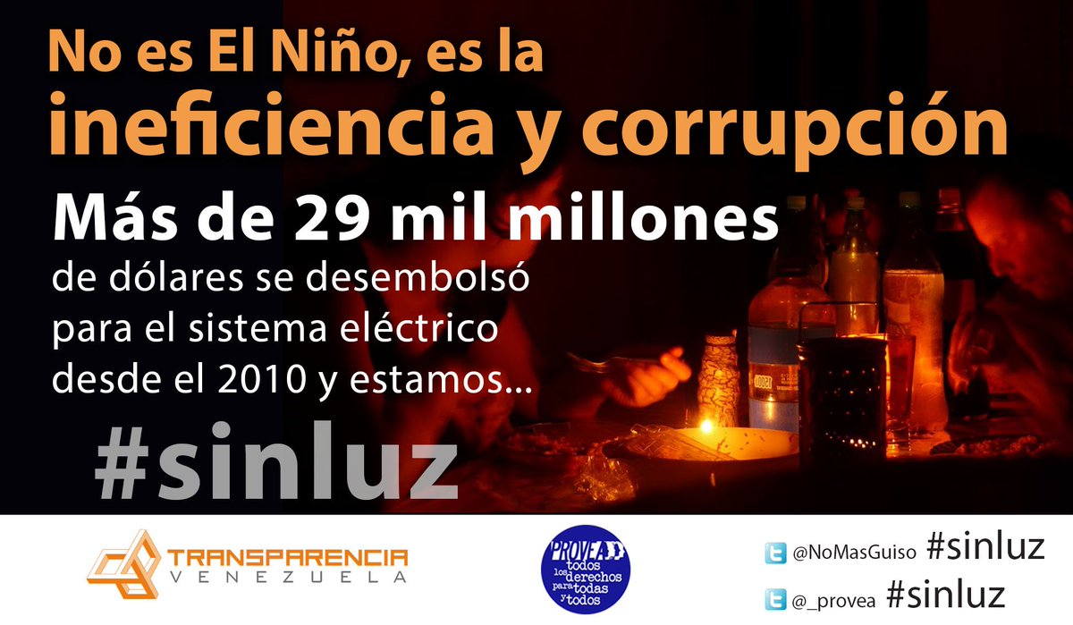 NoMasGuiso's tweet photo. #MyC2015 De los 35 proyectos registrados en el informe de gestión de Corpoelec, 16 no presentó ningún avance físico https://t.co/GbxODVdqIG