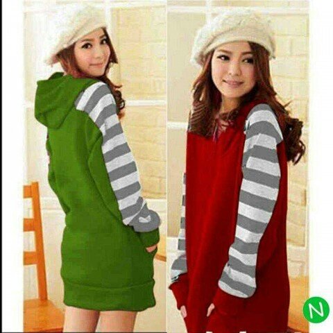 Kpop_ShopDS's tweet photo. 52192-catrina dress hodie 70rb (baby terry) L besar,pj dress 81cm,LD 100cm,berat 0,32kg (Hijau,Merah) https://t.co/tpLCriWHOz