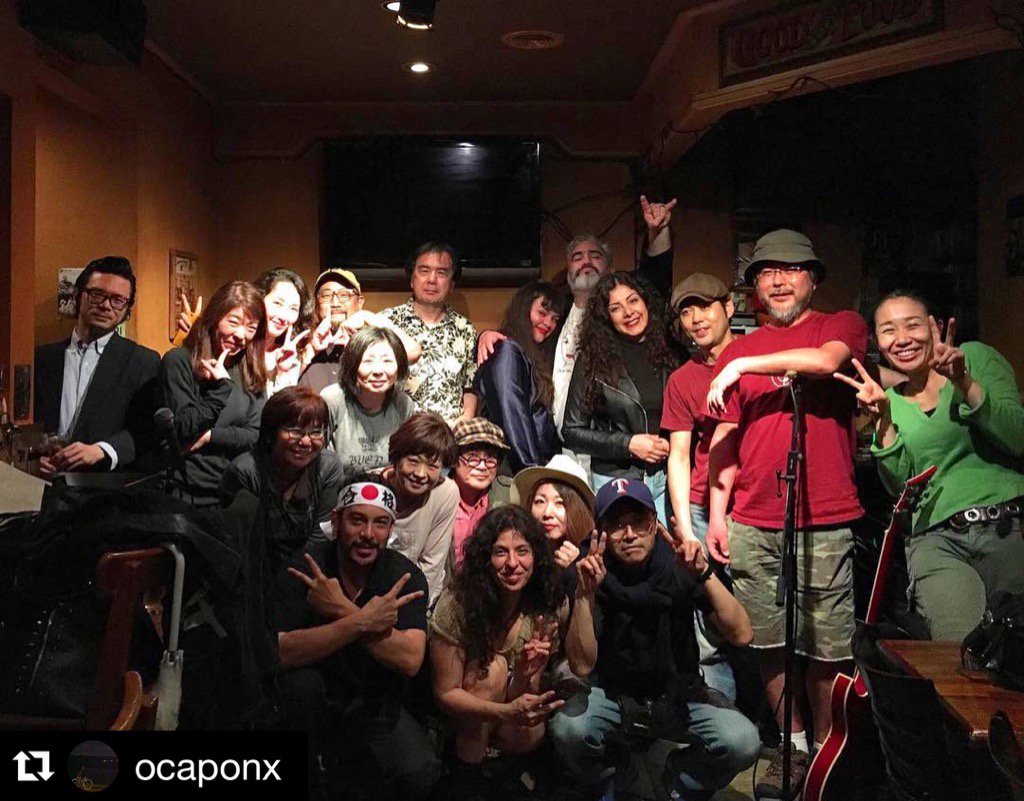 3Harus's tweet photo. From last nights show in Koenji at Moonstomp, we had lots of fun! Thank you to everyone who came out to support❤️ https://t.co/BzLMB7aGtU