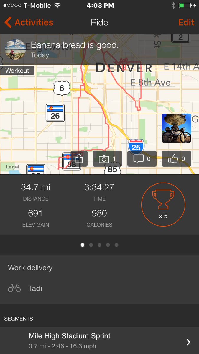 timaxiom's tweet photo. #thronebicycles #urbancyclistdenver #courier #jj's #fixedgear #trackbike #46-15 #bananabread #34miles https://t.co/fpnBcXFWsq