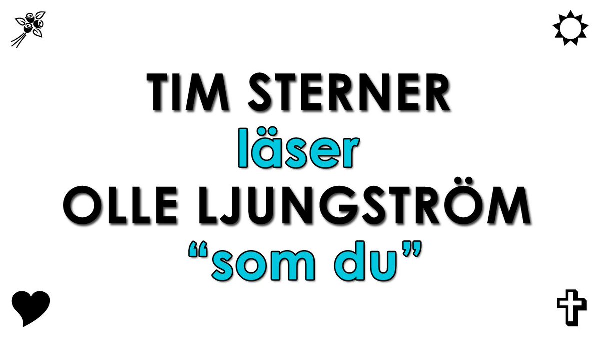 timsterner's tweet photo. Jag funderade i flera dagar på hur jag bäst kunde hedra Olle Ljungström. Det blev en video: https://t.co/vdZLjD4coH https://t.co/xu0Wr75mum