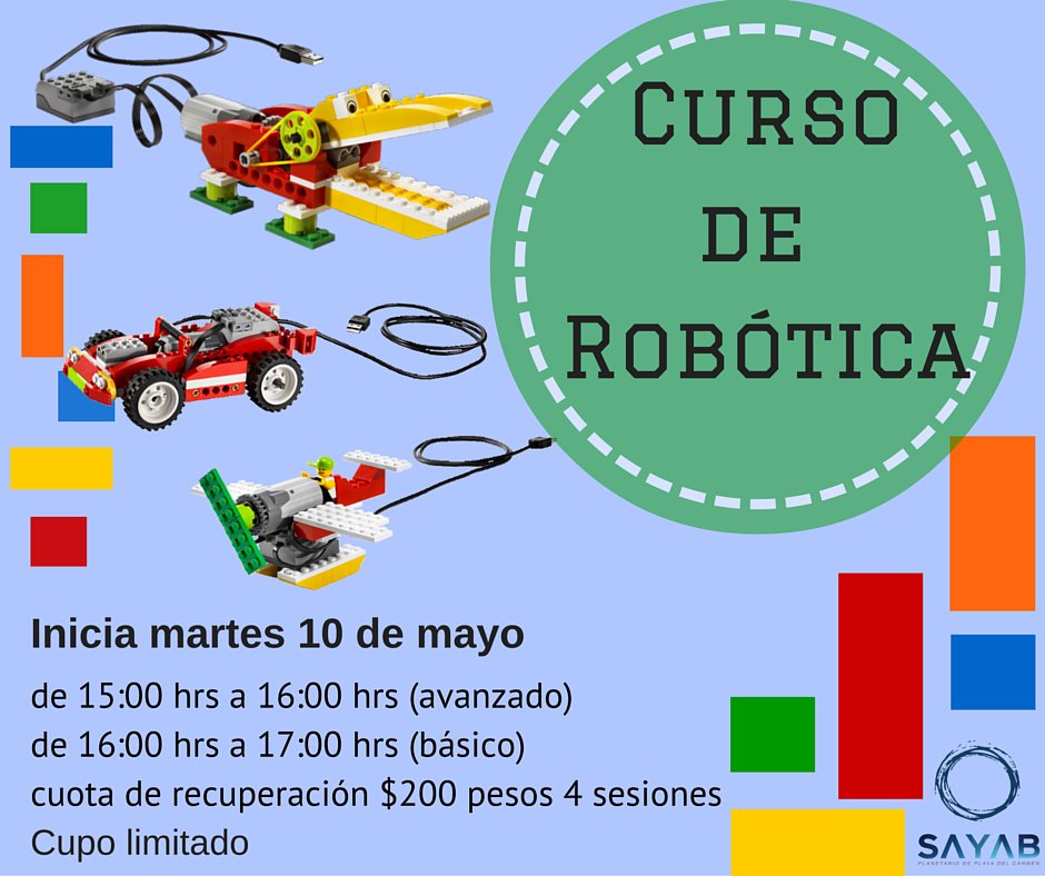PlanetarioPlaya's tweet image. Mañana empieza el #CursodeRobótica