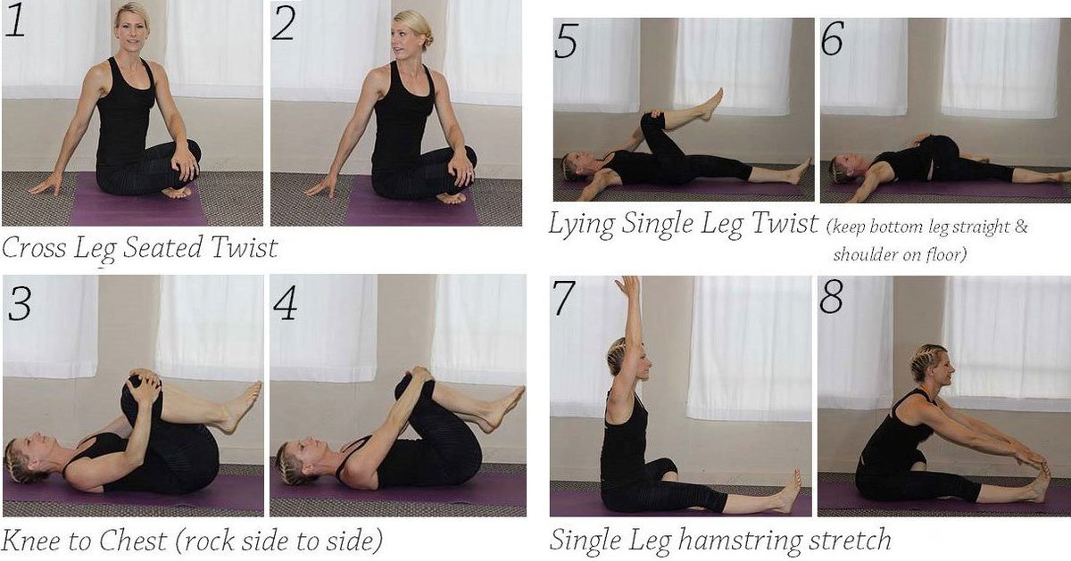 AHealthBlog's tweet photo. Research has proven that low back pain is improved with #yoga ➡ https://t.co/LdHtm8nJ0F https://t.co/ubaoQ508G0