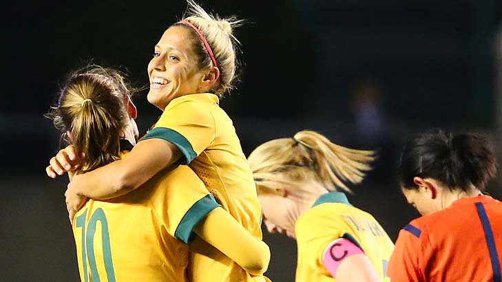 theagesport's tweet photo. Looks like the @TheMatildas will be taking on NZ in Melb on 7 June before they head to Brazil for the Olympics https://t.co/qkBDsq4YiF