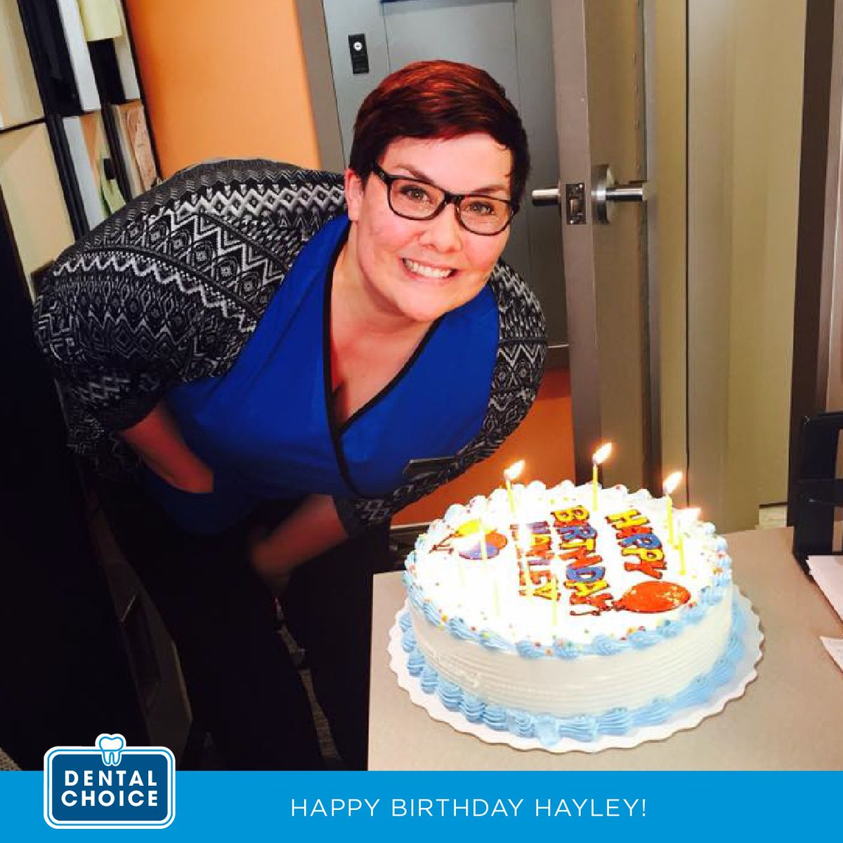 Last week's #HappyBirthday to #DentalChoice #Team member Hayley! #BestTeam #BirthdayCake #Celebrations #ABCareers