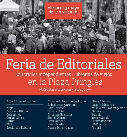 argentinabiblio's tweet photo. ¡Vuelve #LaFeria a #LaPringles! 🎉
Este #Viernes, a partir de las 17 h, en la plaza Pringles.
#GRATIS! https://t.co/wbCnxoLHkU