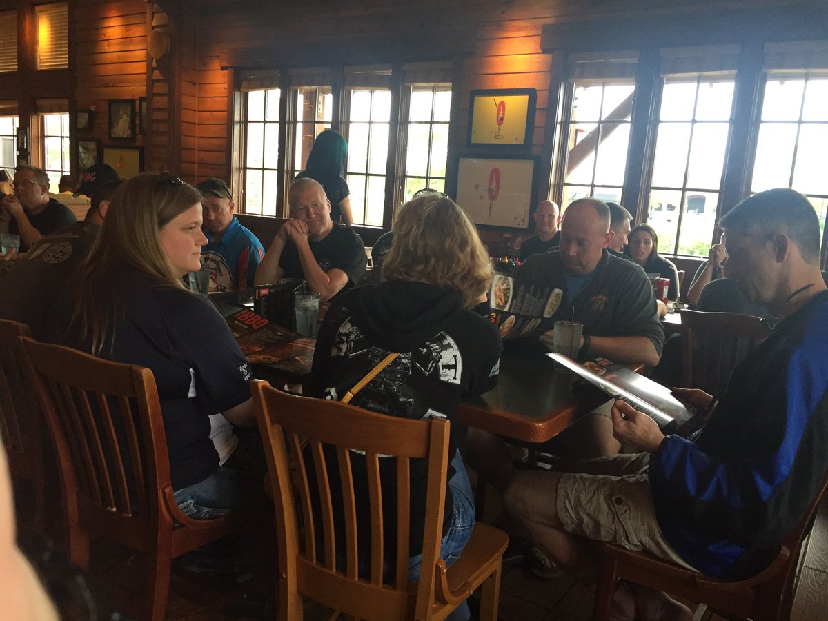 Last dinner before wheels up tomorrow!