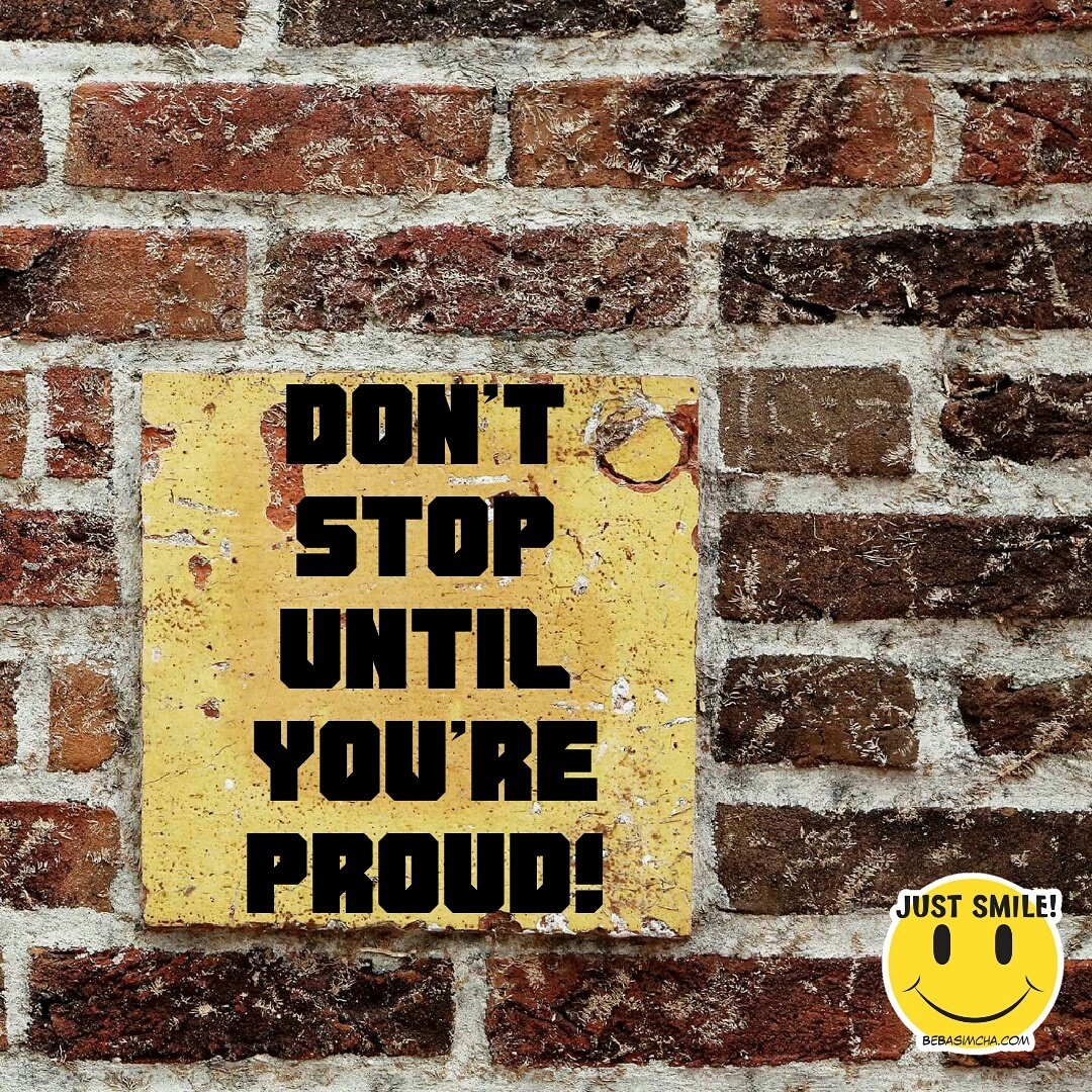 BasimchaPicture's tweet image. DON'T STOP UNTIL YOU'RE PROUD!

#BPositive #ThinkPositive #NeverGiveUp #KeepSmiling #DailyMorningQuote