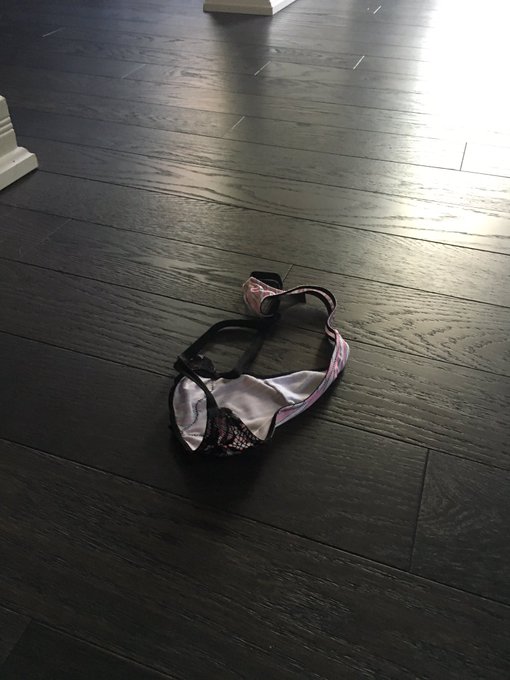 Just got home from work, and found my wife's #thong outside our bedroom. She and her BF are fucking in