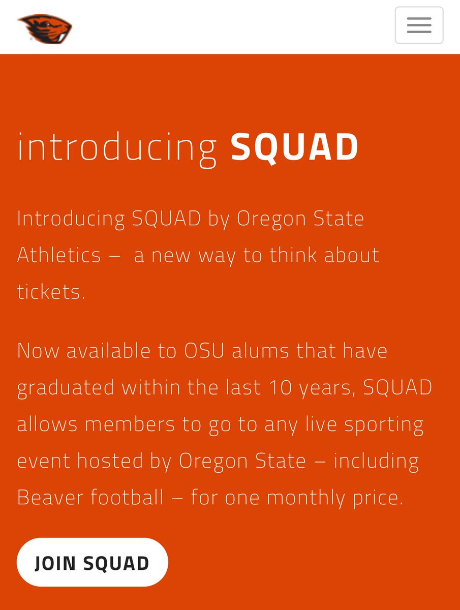 darrenrovell's tweet photo. Smart: Oregon State selling all sports ticket to young alums for $19.99 a month (H/T @SBRadio) https://t.co/a6JeOUOcGf