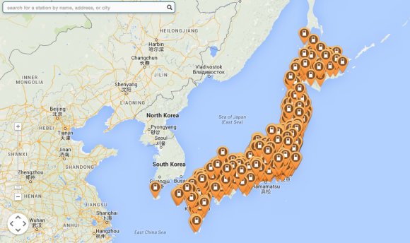 Electric charging points