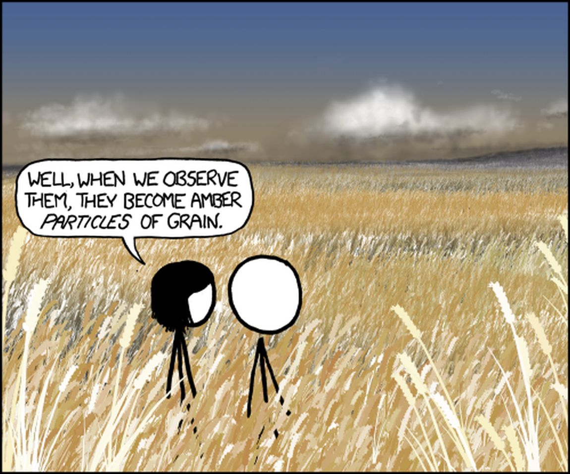 JohnRMoffitt's tweet image. #PhysicsHumor Waves and/or particles ... physicists deal with this all the time. Even if just inside their minds.