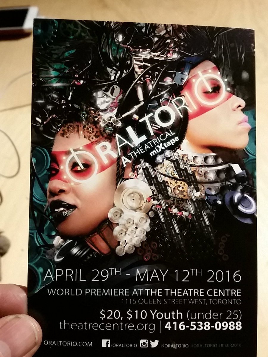 AlunaTheatre's tweet photo. Our hands still hurt from clapping  @oraltorio - amazing work that never stops moving - amazing women! #riser2016 https://t.co/7yTnbFasiD