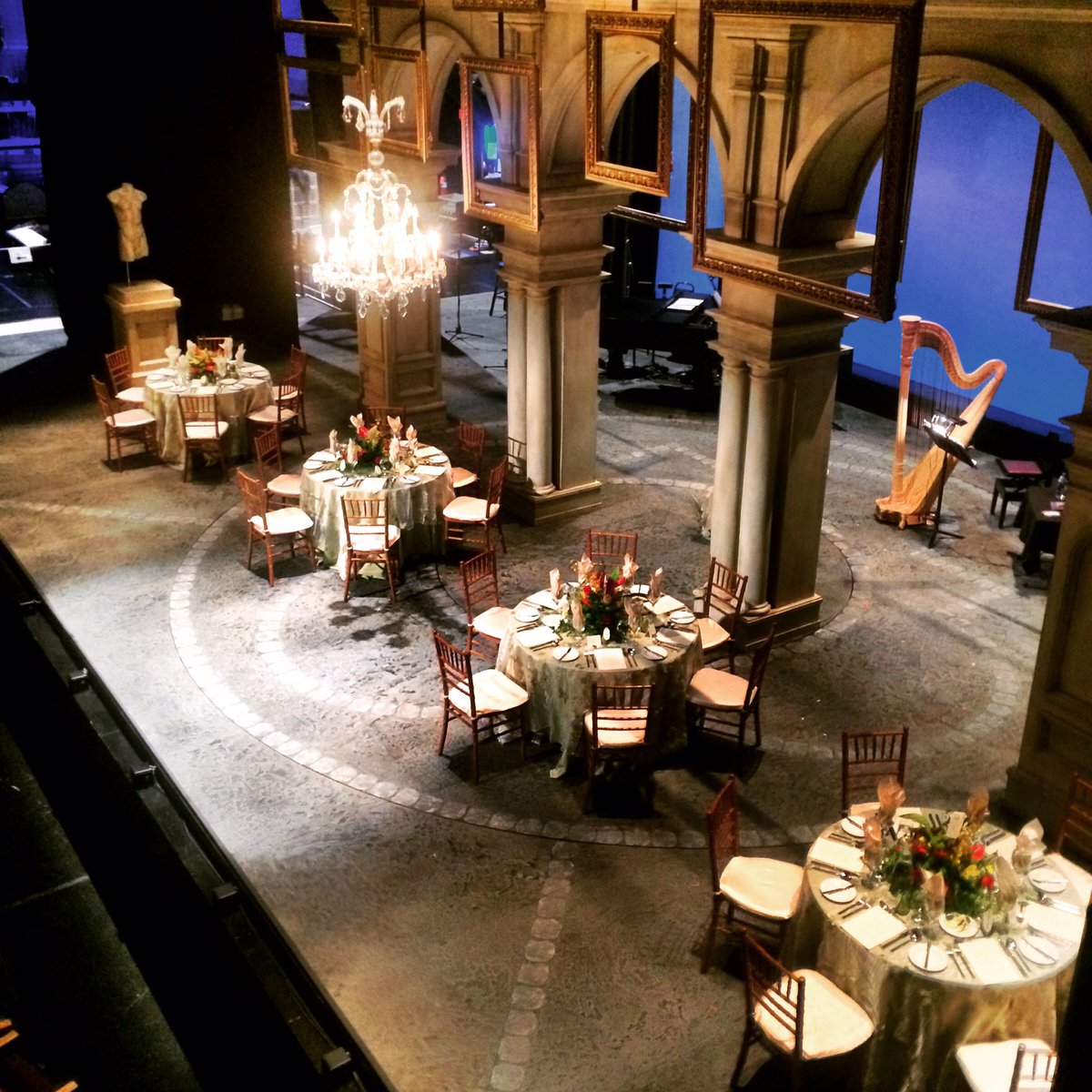 TheatreCalgary's tweet photo. The stage is set for a special dinner for our incredible Artistic Champions! #donorevent #tcPiazza #yyc #yycarts https://t.co/ocsQzsiqH8