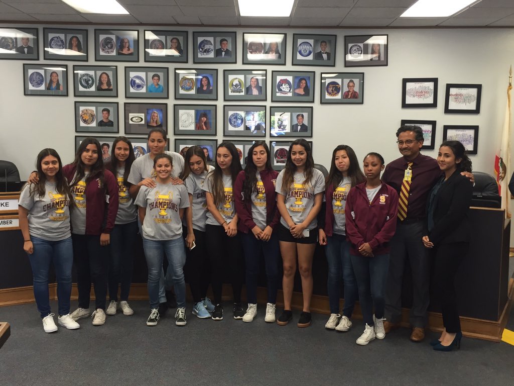 katrinecz's tweet photo. Congrats to SOH Girls' Soccer, recognized by SUHSD Board, for winning CIF Div IV! #SUHSD https://t.co/4i8rMic35n