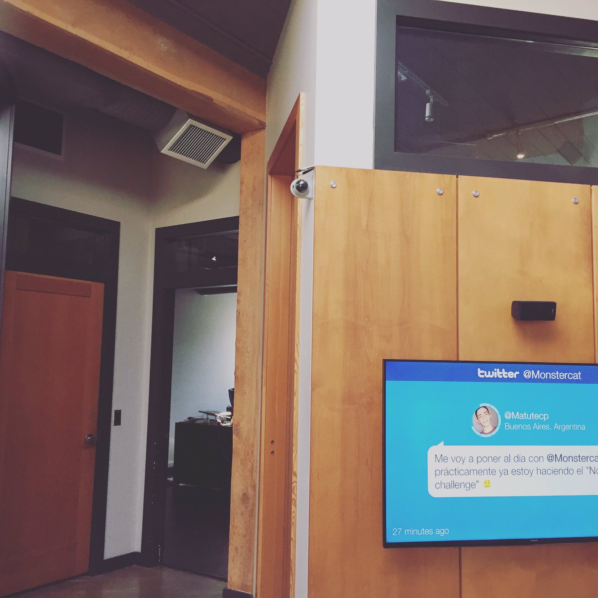 SocialMiDisplay's tweet photo. Welcome to the Socialmi family @monstercat engage your people &amp;visitors #monstercat #vancouver #gastown #musicstudio https://t.co/WOhkwWW41x