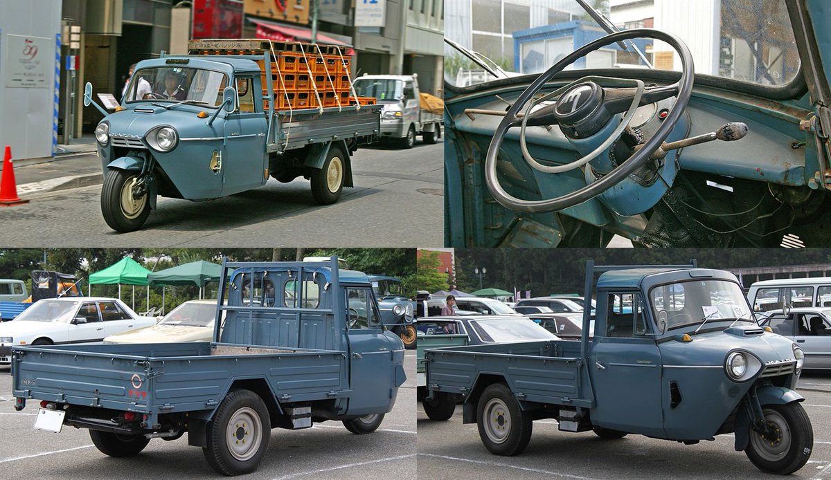 Mazda・T1500 Sales from Mazda in 1962. (1962-1970) #classiccars