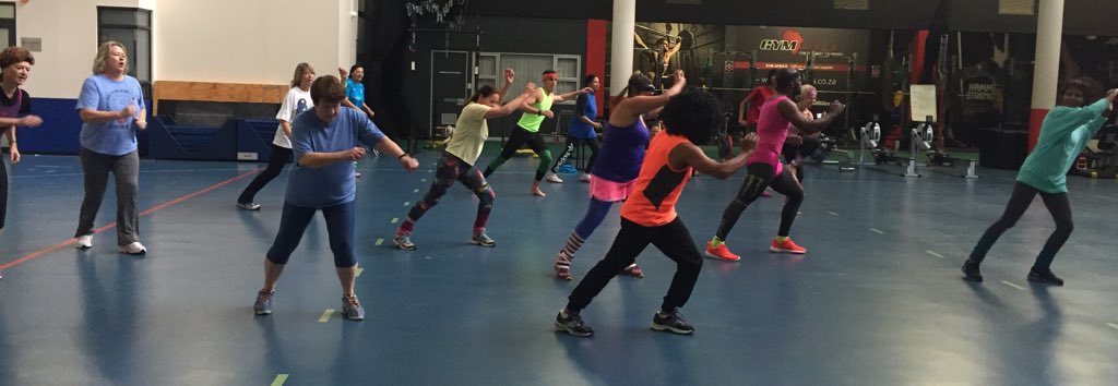 Sportscience_sa's tweet photo. There's something about 80's beats and leg warmers that really make us wanna get up & beat boy! #MoveforyourHealth https://t.co/anJal6fTuF
