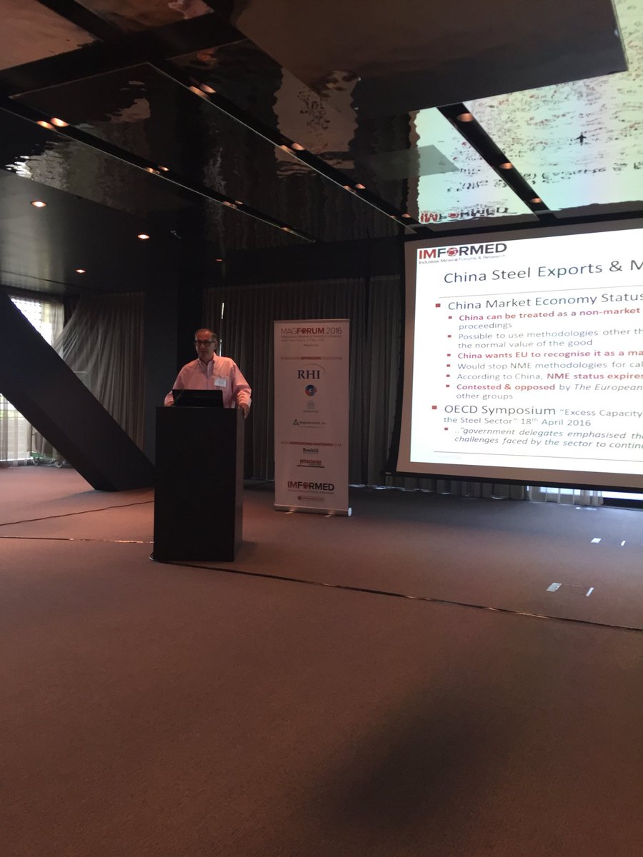 IsmeneClarke's tweet photo. Panel discussion China market economy status from Richard Flook #MagForum https://t.co/oYMK6v2mZl