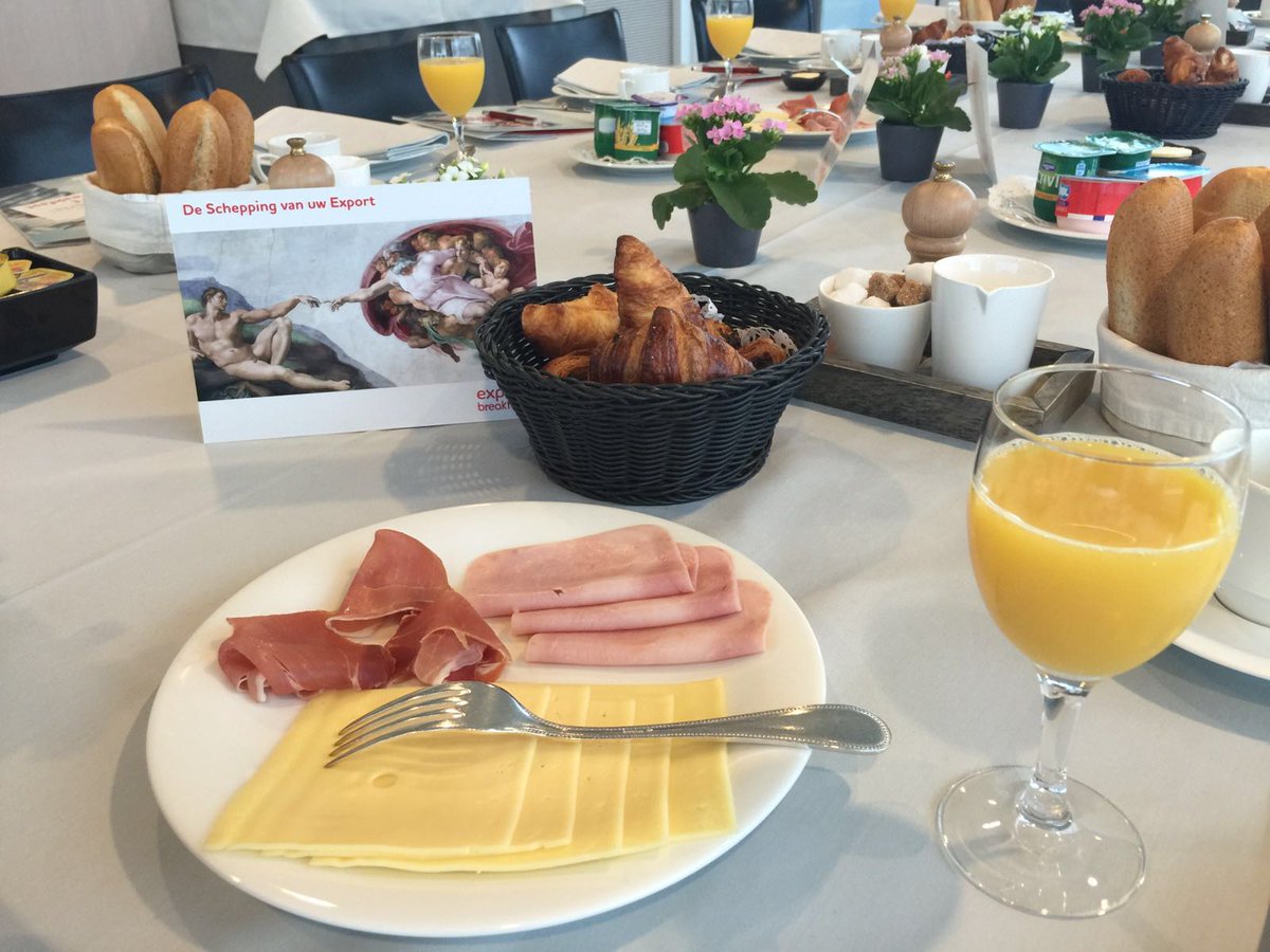 Topeditie Export Breakfast <a href="/KBC_BE/">KBC Bank&Verzekering</a> #Arteveldetoren. Volgende sessies op 24 &amp; 26/05 <a href="/SDWorx/">SD Worx</a> exportbreakfast.be