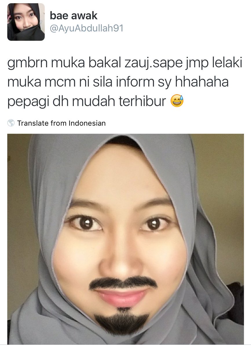AWATNINews's tweet photo. #ICYMI Kadar andalusia meningkat, teknokrat Bumiputera perkenal aplikasi halal cari bakal suami muka seiras? https://t.co/NN03fAtGhC