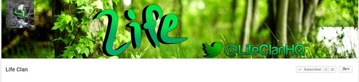 LifeClanHQ's tweet photo. 20 Subs! Thank you everyone for subscribing to our channel! We really appreciate it! #BringLife <3 https://t.co/XJiO0ssoS2