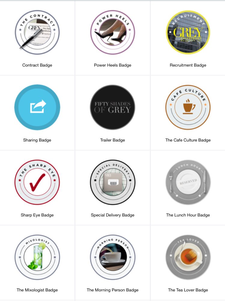 fiftymojobooks's tweet photo. My #GreyIntern badges. Mr. Grey says I'm the best intern he's ever had. (((Swoon)))
#FiftyShadesDarker #FiftyShades https://t.co/PfmSVBE1oW