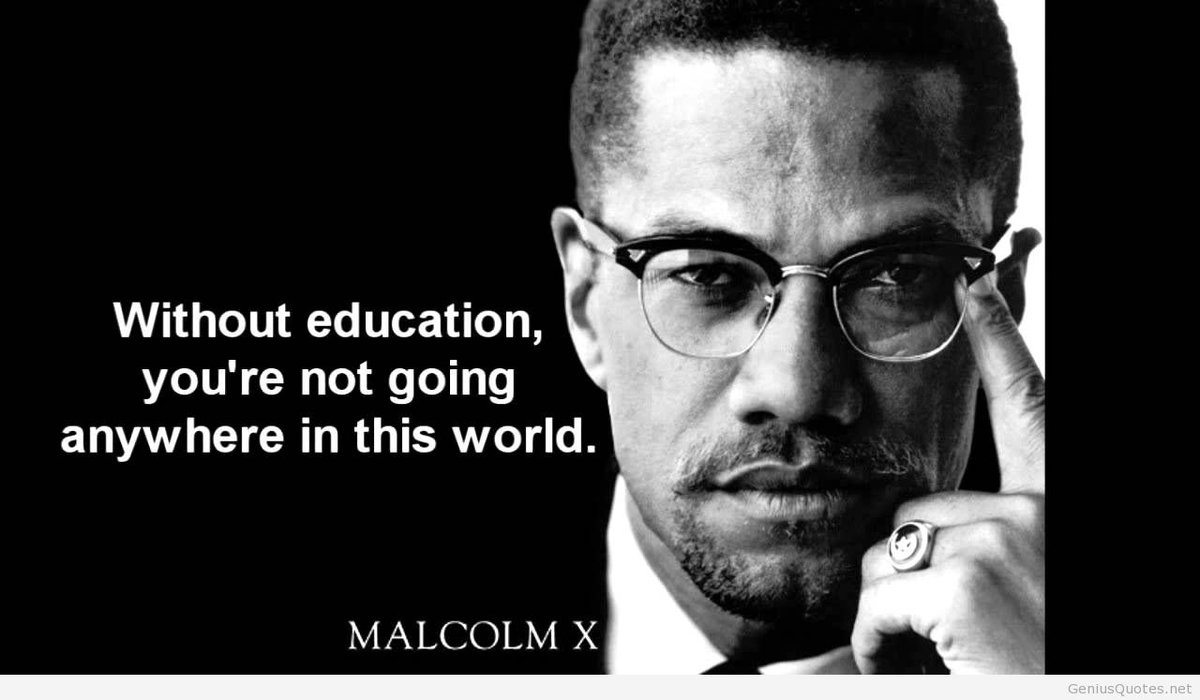 Smart man #MalcolmXMonday