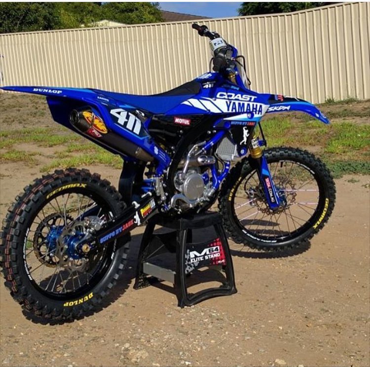 SolidFactionCo's tweet image. Clean yamaha. #moto #yz