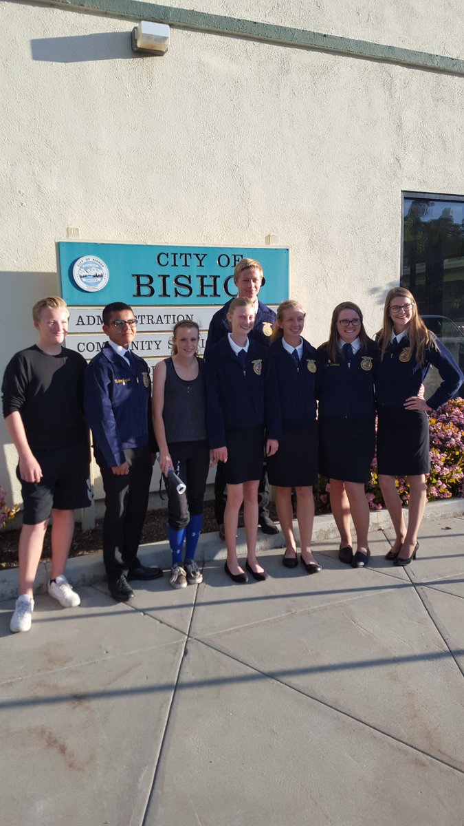 Bishop ffa invited to speak to the city council #buhsbroncos #buhsffa
