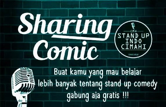Standupindo_cmh's tweet photo. Buat kalian yg mau ikut #sharingCMH hayu lgsg ajah dateng ke @hotroad_food jam 7 malem,,mimin tunggu yah 😉 https://t.co/yTAft2zlEJ