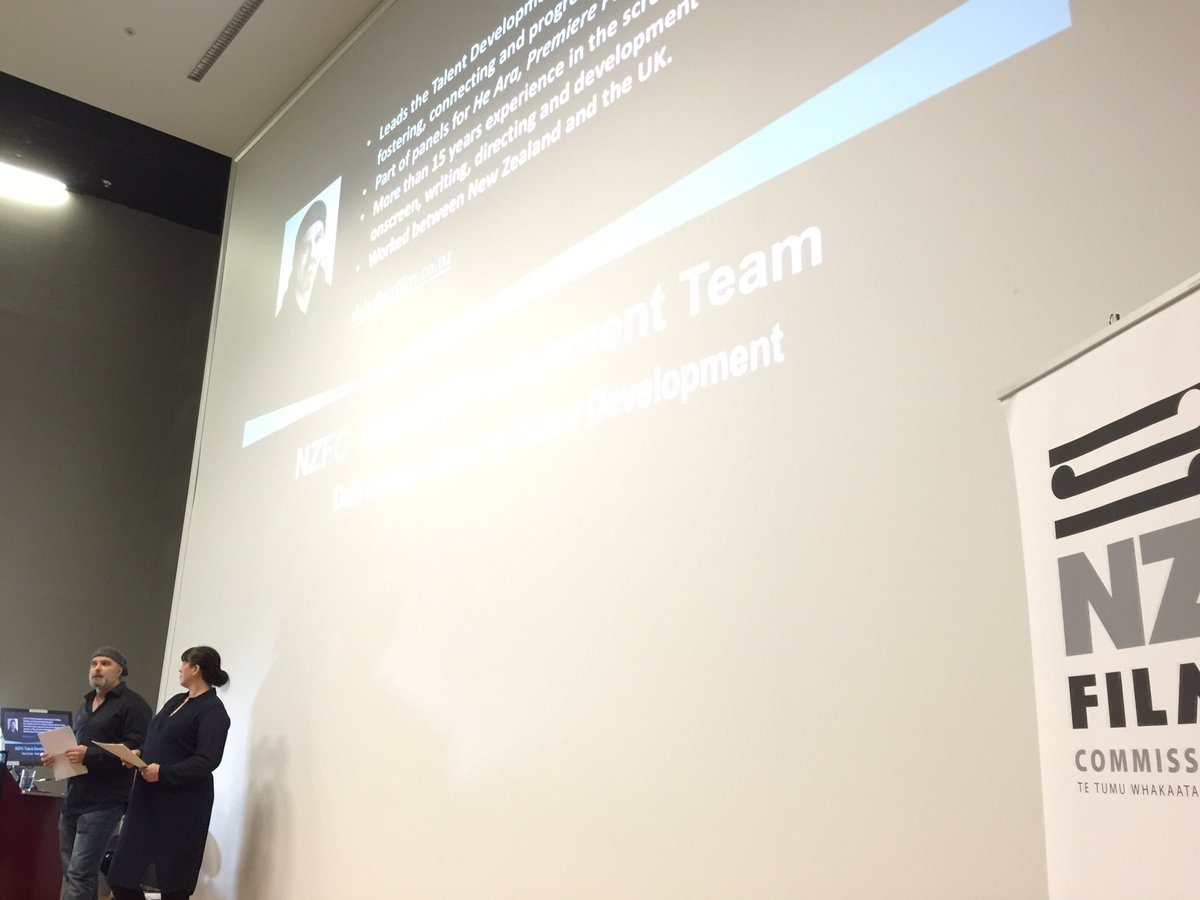 coca_cmp's tweet image. @NZFilmCommissh @cocamassey #Wellington with @CoCACMP presenting talent development #FreshShorts in #filmproduction