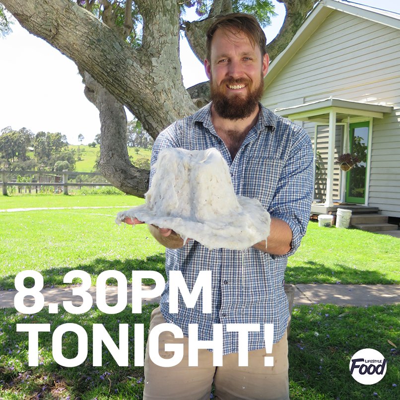 Paul puts his felt skills to the test 8.30pm tonight on #rivercottageaus!