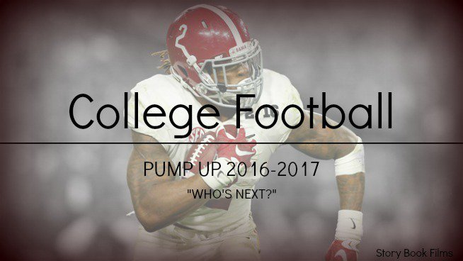 StoryBook_Films's tweet image. The ULTIMATE 2016-2017 College Pump Up Movie || "Who's Next?" 
🔥📈🏈
youtube.com/watch?v=XdzwUx…