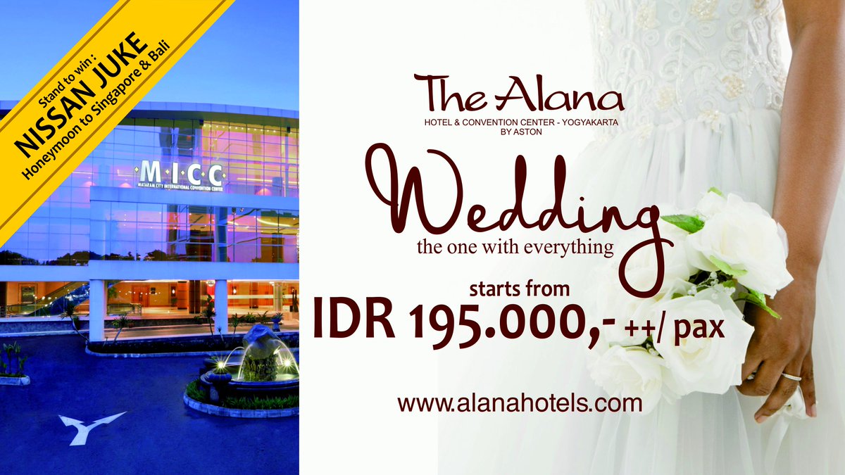 Wedding @AlanaYogyakarta #weddingplanning #wedding #specialmoments, image size:1200x675