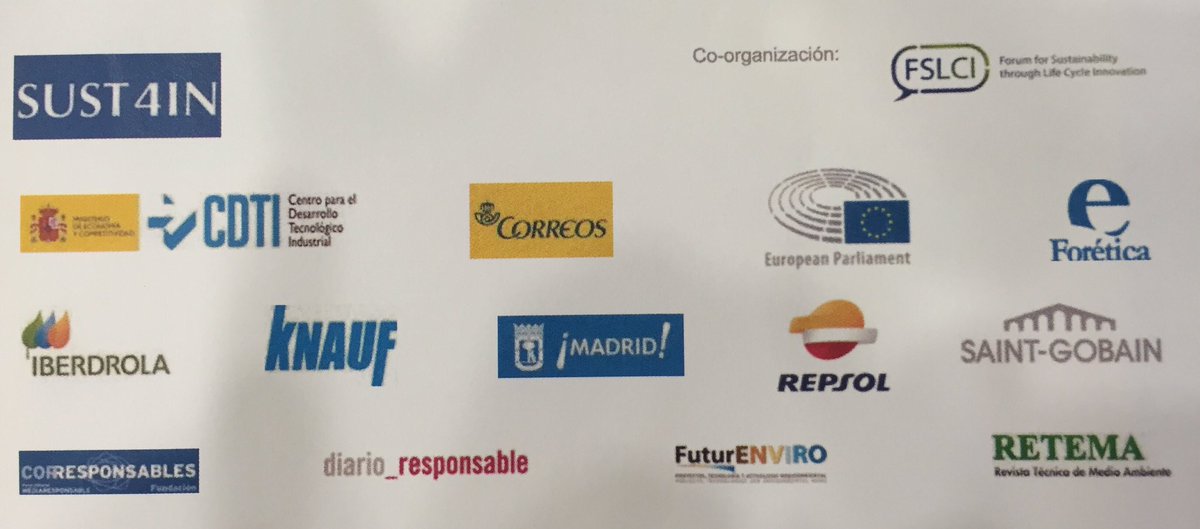 sucuga1's tweet photo. @Correos en la II Conferencia Internacional sobre ACV y Economía circular #LCACEConference. Gracias @SUST4IN https://t.co/w8Nzxw64pD