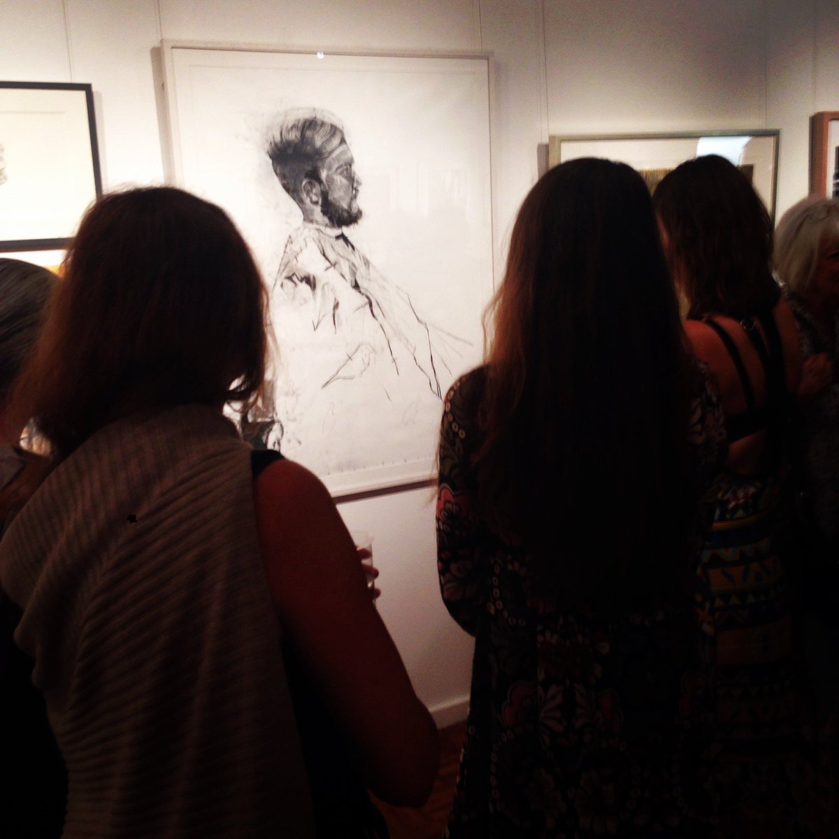 GreerTownshend's tweet photo. #ModsandRockers Highly Commended at the #LynnMcCrea #Drawing Award, @noosa Regional Gallery https://t.co/rIxdPDdrSh https://t.co/lHE13IfRtF