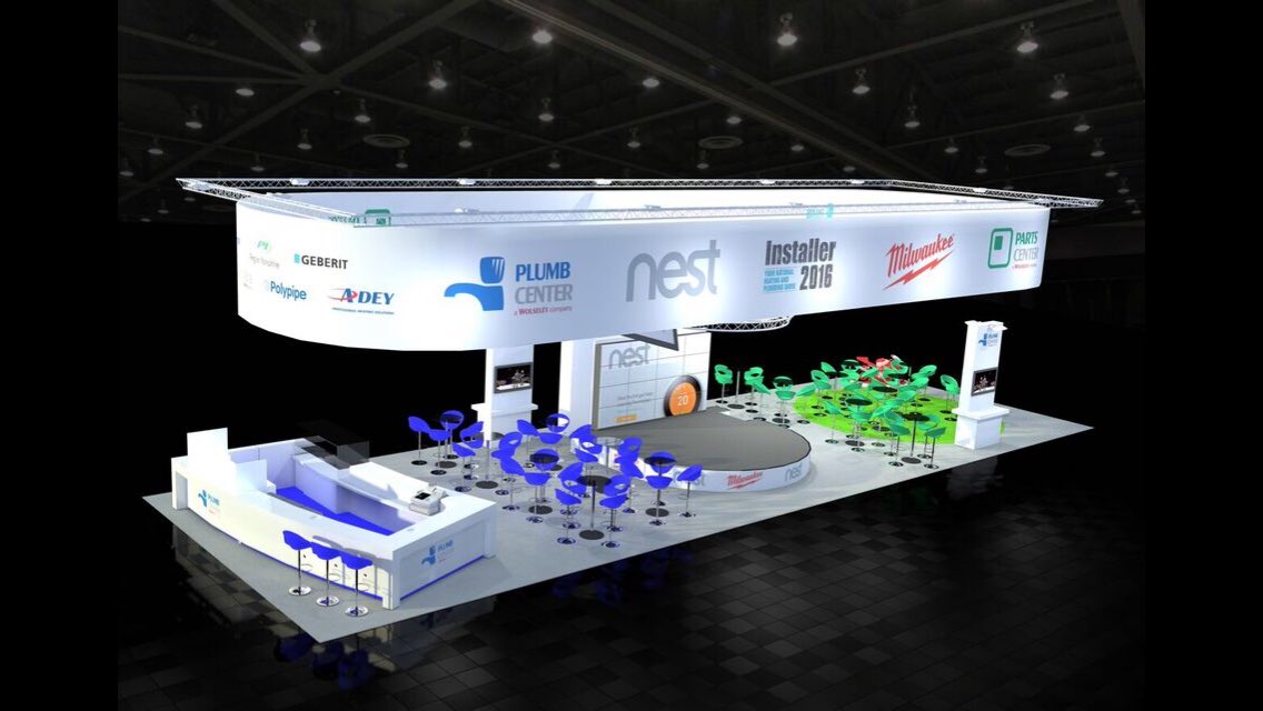 WeCreateIDEAS's tweet image. Opening morning of Installer 2016. Good luck with the show! #installer2016 #wecreateIDEAS #creativedesignservices