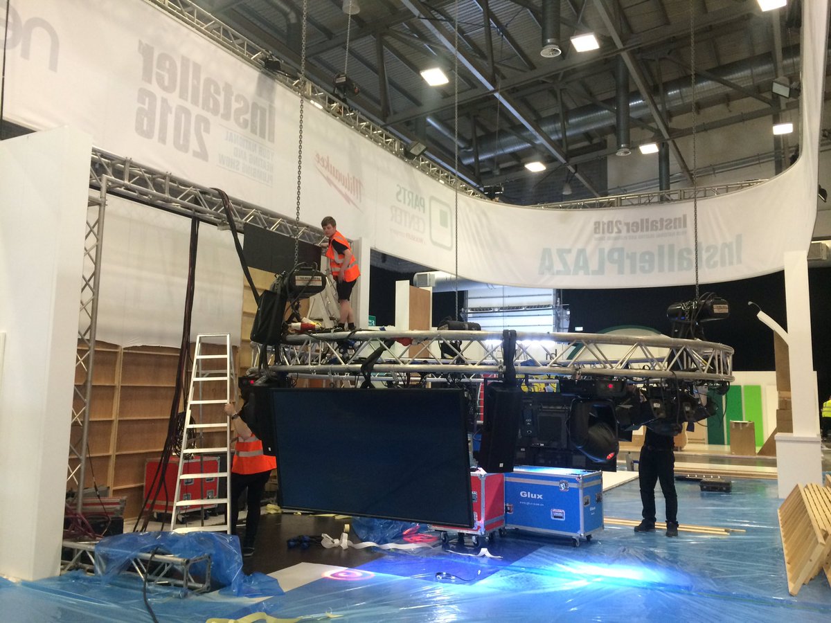 WeCreateIDEAS's tweet image. Opening morning of Installer 2016. Good luck with the show! #installer2016 #wecreateIDEAS #creativedesignservices